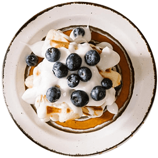 nyus toasted bread with grape